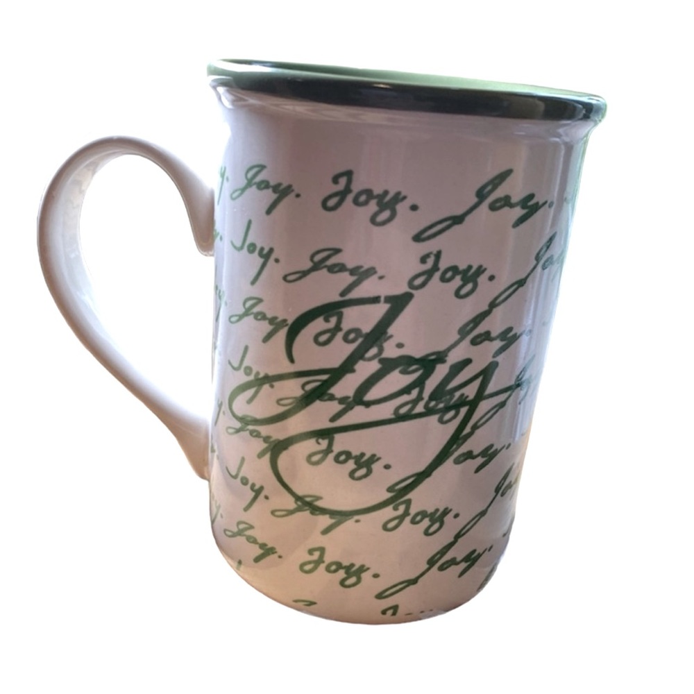 Gibson Inspirational Words Holiday ‘Joy’ Coffee Mug 14oz